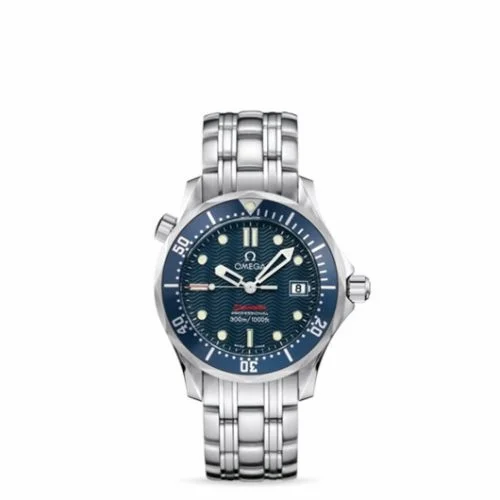 Omega Seamaster Diver 300M Quartz 36.25 Stainless Steel / Blue / Bracelet 2223.80.00 (22238000)